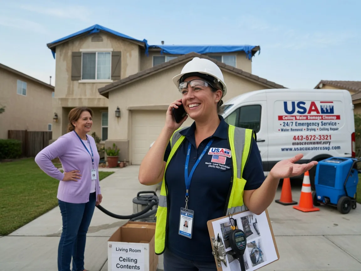 Ceiling Water Damage Restoration Kingston, IL FAQs